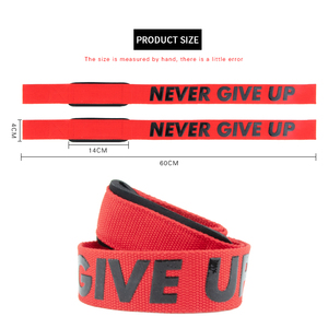 Ladyglow Ladyglow Tùy Chỉnh In Ấn Logo Phòng Tập Thể Dục Tập Thể Dục Trọng Lượng Nâng Dây Đeo Thể Hình Tập Thể Dục Dây Đeo Cổ Tay - Product Image 3