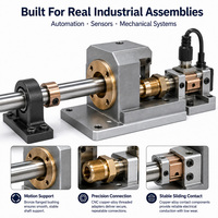 Custom Precision Copper Brass Bronze Parts CNC Turning Machining Composite Fitting Connector Accessories CNC Work Quote Service