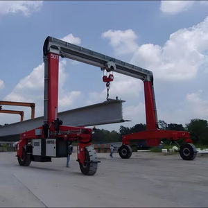 رافعات جسرية عالية الجودة منخفضة الضوضاء لمناولة الإطارات بسعة تحميل 80 طن وارتفاع رفع 10 أمتار تشمل المحرك وصندوق التروس - Product Image 1