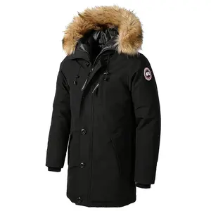 Зимняя ветровка, пузырьковая длинная куртка, Мужская парка, пальто, куртка для мужчин, пальто большого размера