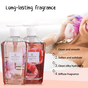 Gel de Ducha Herbal Fragante con Aroma Floral, Burbujas Nutritivas Hidratantes para el Cuerpo, Refrescante y Calmante para la Piel - Product Image 3