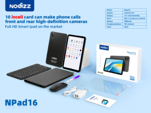 Mới Nhất Npad 16 Dành Cho Người Lớn 10 Inch Thông Minh <span class=keywords><strong>Tablet</strong></span> <span class=keywords><strong>PC</strong></span> <span class=keywords><strong>Android</strong></span> <span class=keywords><strong>Sim</strong></span> Thẻ Máy Tính Bảng Với Chuột Và Bàn Phím Chất Lượng Tốt - Product Image 2
