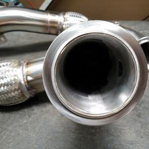 M ביצועים נירוסטה צינורות פליטה Downpipe עבור BMW X5M F85 F86 X6M מנוע חלקי S63TU - Product Image 5