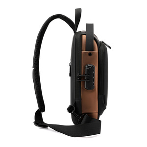 Venta caliente tendencia Puerto USB diseñador mochila lateral bolsa <span class=keywords><strong>Cartera</strong></span> de mujer bandolera hombres Sling bolsas para hombres viajes de negocios - Product Image 6