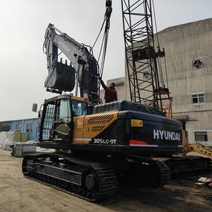 Hyundai 305LC-9T machine d'excavation utilisée Cummins Engine 30 tonnes 1.38 M capacité de godet excellentes performances composants de base - Product Image 3