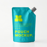 Pochettes à bec verseur personnalisées en aluminium avec logo pour détergent, gel, shampoing, savon liquide – Recharge Doypack