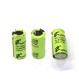 HCC1020 円筒形充電式3.7v 90mAhリチウムイオン電池 - Product Image 6