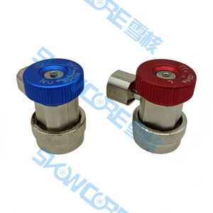 HONGSEN Ensemble de manomètres en laiton pour climatisation automobile, réfrigérant/<span class=keywords><strong>gaz</strong></span> ammoniacal, R22 <span class=keywords><strong>134</strong></span> R32 R410A - Product Image 6