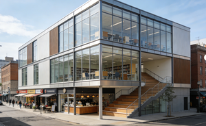 Diseño de Lujo con Muro Cortina de Vidrio, Estructura de Acero, Construcción Comercial, Biblioteca, Librería, Concesionario de Autos, Museo, Cafetería - Product Image 2