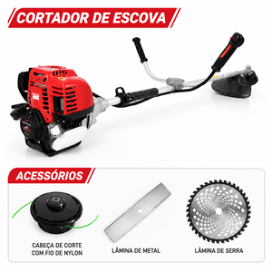 Débroussailleuse agricole latérale à moteur thermique 4 temps à essence, machine à couper l'herbe CE de haute qualité - Product Image 2