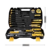 Kit de réparation complet de télécommunications ensemble d'outils de maintenance de réseau professionnel avec outil de sertissage professionnel