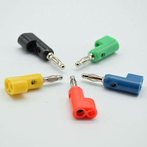 Outil de connexion électrique, prise jack banane à coudre de 4 mm pour bornier, sondes de test, connecteur de borne en forme de L - Product Image 2