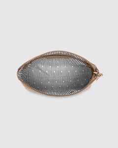 Borsa <span class=keywords><strong>Clutch</strong></span> di Lusso in Camoscio Tortora, Elegante <span class=keywords><strong>Pochette</strong></span> da Sera con Cerniera Dorata, Borsetta Chic per Matrimoni <span class=keywords><strong>e</strong></span> Feste - Product Image 5