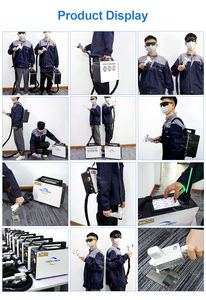 Máquina de limpieza láser <span class=keywords><strong>para</strong></span> eliminar el óxido y la pintura Máquina láser de limpieza de madera de limpieza láser industrial portátil de alta potencia - Product Image 4