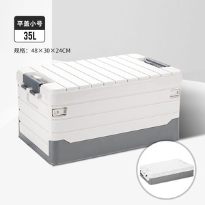 Hot Sale 60L Foldable PP Double Tier Caravan <b>Storage</b> <b>Box</b> Multifunctional Outdoor <b>Camping</b> Food/Bag Customizable Logo Travel Car - Product Image 5