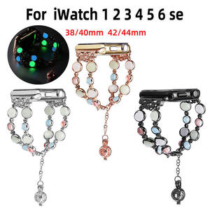 Agate <span class=keywords><strong>perle</strong></span> faite à la main 40 41 42 44 45 49mm bijoux <span class=keywords><strong>perle</strong></span> chaîne ensembles perles de riz montre <span class=keywords><strong>Bracelet</strong></span> <span class=keywords><strong>perle</strong></span> pour <span class=keywords><strong>apple</strong></span> <span class=keywords><strong>Watch</strong></span> - Product Image 4