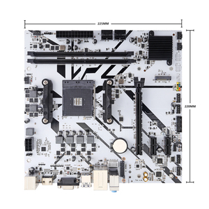 Placa Base Micro ATX B450S para PC <span class=keywords><strong>de</strong></span> Escritorio, Compatible con Ranura AMD AM4 para Procesadores <span class=keywords><strong>de</strong></span> 1ª a 5ª Generación, Máximo 64GB <span class=keywords><strong>DDR4</strong></span> SATA - Product Image 5