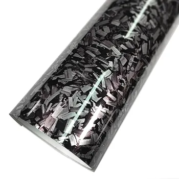 PET Forged Carbon Fiber Film Self Adhesive Stickers for Auto   Car Stickers Carbon Fiber Vinyl Wrap Film