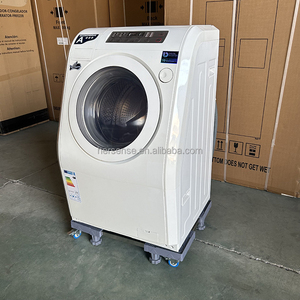 Lavadora Blanca de 9/10 kg con Función de Calentamiento y Esterilización, Temporizador, Bloqueo Infantil, Ajuste de Nivel de Agua, 220v 50HZ, Carga Frontal - Product Image 4