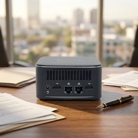 Mini PC NUC de Fábrica con Windows 10/11 o Linux, Intel Core de 12.ª Generación I5 1235U, DDR5, Puertos HD-MI y Tipo-C, WiFi, Bluetooth, Sin Ventilador, Mini PC de Escritorio