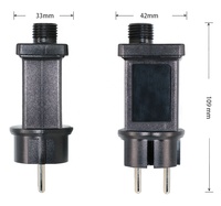 Adaptateur d'alimentation pour guirlande lumineuse LED 1A certifié CE ETL FCC, sortie 24V 750mA DC, étanche IP44 avec SCP, adaptateur 18W pour bande LED