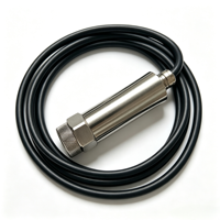 Transmitter Sensor Getaran 2-Kawat CE 4-20mA 0-50mm/s 10Hz-1kHz IP68 Baja Tahan Karat 304 untuk Monitor Kondisi Motor Pompa Kipas