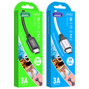 Cavo Dati JOKADE OD3.5mm 3A 5A per Ricarica Rapida, Cavo Dati Durevole Tipo-C Micro USB in Silicone - Product Image 6