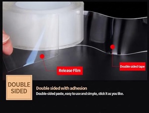 Autocollant transparent en acrylique haute puissance, ruban nano réutilisable, ruban nano <span class=keywords><strong>double</strong></span> face - Product Image 5
