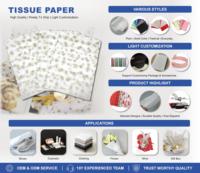 Papier de soie à thème citrouille 17 g/m² 35*50 cm, doublure décorative pour boîtes cadeaux d'Halloween, cadeaux artisanaux et faveurs de fête