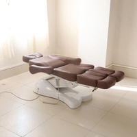 Fauteuil de podologie professionnel robuste avec table de massage à jambes séparées pour tatouage et pédicure