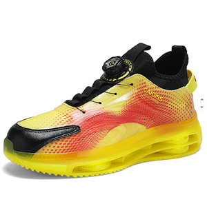 Zapatillas de Deporte de Verano para Hombre, con Botones Giratorios, Estilo Baloncesto, para Adolescentes, Forro de PVC, Plástico, para Correr al Aire Libre - Product Image 3