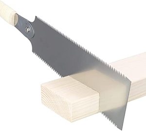 Scie à main japonaise à double tranchant de qualité supérieure, en acier à haute teneur en carbone, pour le travail du bois, scie japonaise <span class=keywords><strong>Ryoba</strong></span> - Product Image 3