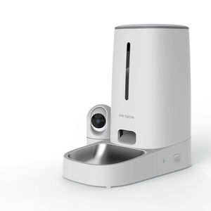 Alimentador inteligente de acero inoxidable para mascotas, Wifi, carga automática, cámara remota, aplicación de teléfono móvil, Control, batería ecológica para perros - Product Image 1