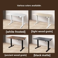 Panneau de maison ODM hauteur réglable bois support pour ordinateur portable Table d'ordinateur levage électrique métal bureau meubles PC bureau de jeu