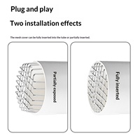 Grille de protection anti-rongeurs en acier inoxydable 304 pour drain de sol, grilles d'évacuation anti-oiseaux, filtre à graisse pour cuisine, grille de filtration pour salle de bain