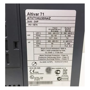 ไดรฟ์ปรับความเร็วรุ่น ATV71HU30N4Z ของแท้ใหม่เอี่ยม ATV71 3kW 4HP 380 ถึง 480V 54.5dB พร้อมฟิลเตอร์ ไม่มีกราฟิกเทอร์มินัล - Product Image 6