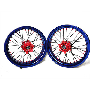 Juego Completo de Rines de Motocicleta de Aleación de Aluminio de 16/17 Pulgadas GLM, Rines Supermotard para <span class=keywords><strong>Honda</strong></span> CR250 CRF450R - Product Image 5