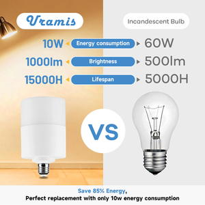 Ampoule LED Intelligente Haute Puissance à Culot E27, Prix Abordable, 10W, 20W, 30W, 40W, Haut Lumen, de Qualité Supérieure, Fabriquée en Chine - Product Image 4