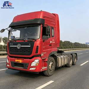 Camion tracteur diesel Dongfeng Tianlong <span class=keywords><strong>VL</strong></span> 6x4 d'<span class=keywords><strong>occasion</strong></span> 450 CV pour le transport de marchandises et de remorques - Product Image 2