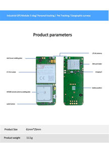 Localizador GPS Inteligente Antipérdida Portátil Más Vendido, Rastreador de Mascotas 4G 2G con Red GLONASS LBS Visible en PC, 1 Año de Garantía <span class=keywords><strong>para</strong></span> Perros y Gatos - Product Image 5