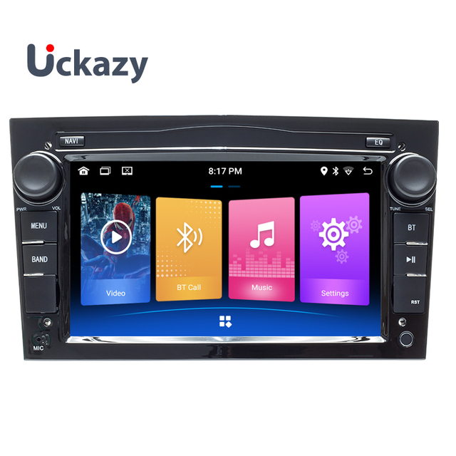 8 Core 64GB 2DIN Android 14 GPS OBD2 Amplifier LCD Car Stereo FM Transmitter RGB CD Player Mirror Link HD 7" Touch Dashboard TV