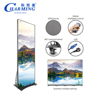 L'affiche Led à taux de rafraîchissement élevé de 3840Hz a mené des écrans d'affichage pour la publicité d'intérieur P1.86 P2 P2.5 écran Led d'intérieur