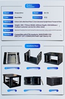 Armoire réseau murale robuste, adaptée à la surveillance basse tension, aux salles de serveurs et à la câblage structuré