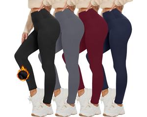 Vente en gros Pantalons de course à pied taille haute pêche pour femme Leggings de yoga teintés sexy gym fitness - Product Image 5