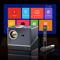 Veacine T6PLUS Produit intelligent Mini projecteur portable LED 1080P Support Home cinéma 230 ANSI Lumens 8G WiFi6 Mise au point
