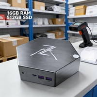 Mini PC Industrial para Recopilación de Datos, Monitor Ligero, Puerto Multi-COM para Monitoreo Sencillo, Datos de Taller, Retroalimentación en Tiempo Real
