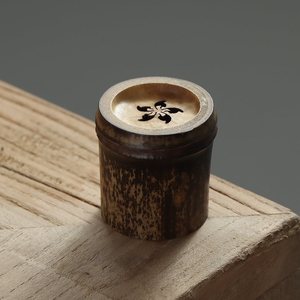Soporte para Tapa de Tetera de Bambú, Accesorio Hecho a Mano para la Ceremonia del Té, Origen Zhejiang, Ecológico - Product Image 3
