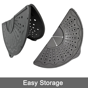 Protector antiadherente universal de silicona para cocina, Protector antiadherente para salpicaduras de café y aceite de frywall - Product Image 3