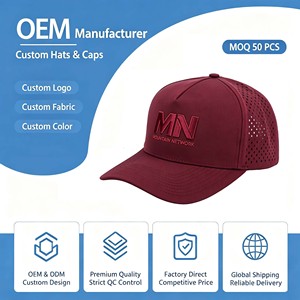 Gorras Snapback de 5 Paneles con Visera Plana, de Nailon Ripstop de Alto Rendimiento, con Logotipo Bordado Personalizado, Impermeables, de Secado Rápido, para Exteriores, Venta al Por Mayor - Product Image 1