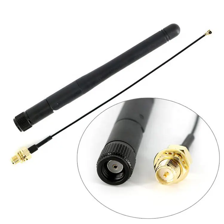 RP - SMA IPEX U.FL connector 500m 2.4g 5.8g router Wifi Omni Antenna for Mobile Phone Signal